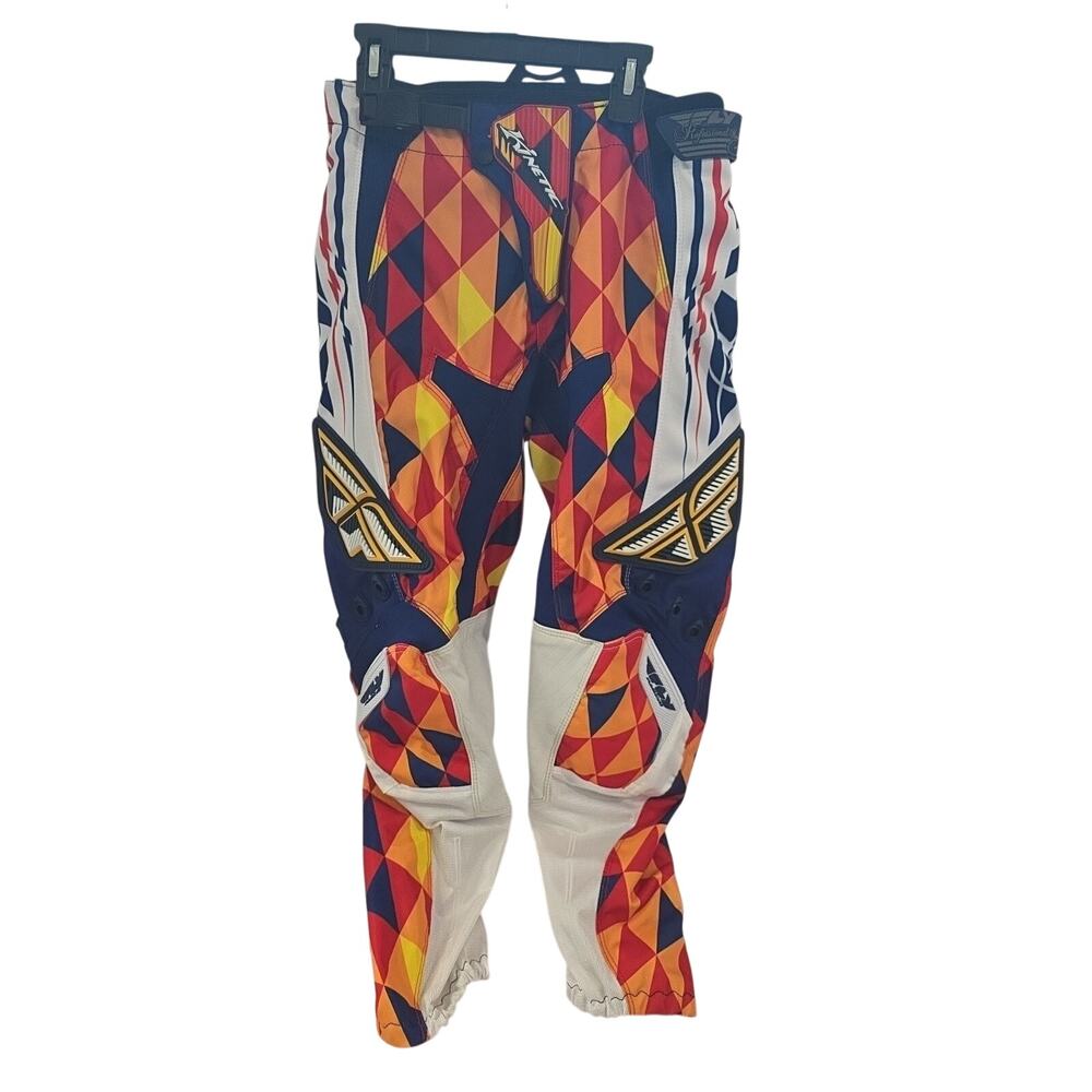 Fly Racing Kinetic Pants Motorcycle Dirt Bike Riding Gear Men’s 30 Multicolor